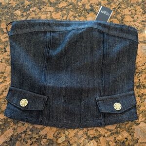 Guess Chany Corset Top NWT